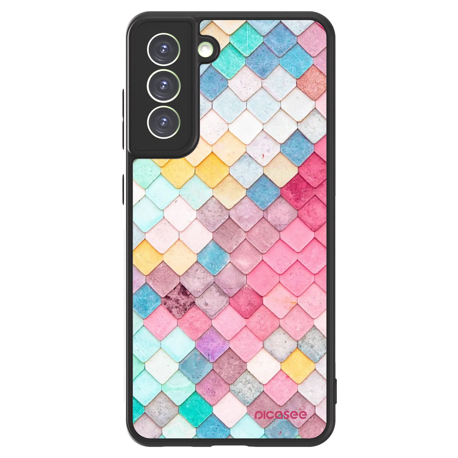 Picasee ULTIMATE CASE PowerShare für Samsung Galaxy S21 FE 5G - Farbiges Dach