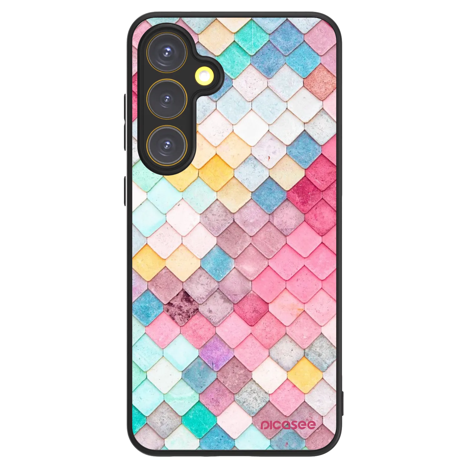 Picasee ULTIMATE CASE PowerShare für Samsung Galaxy S24 FE S721B - Farbiges Dach