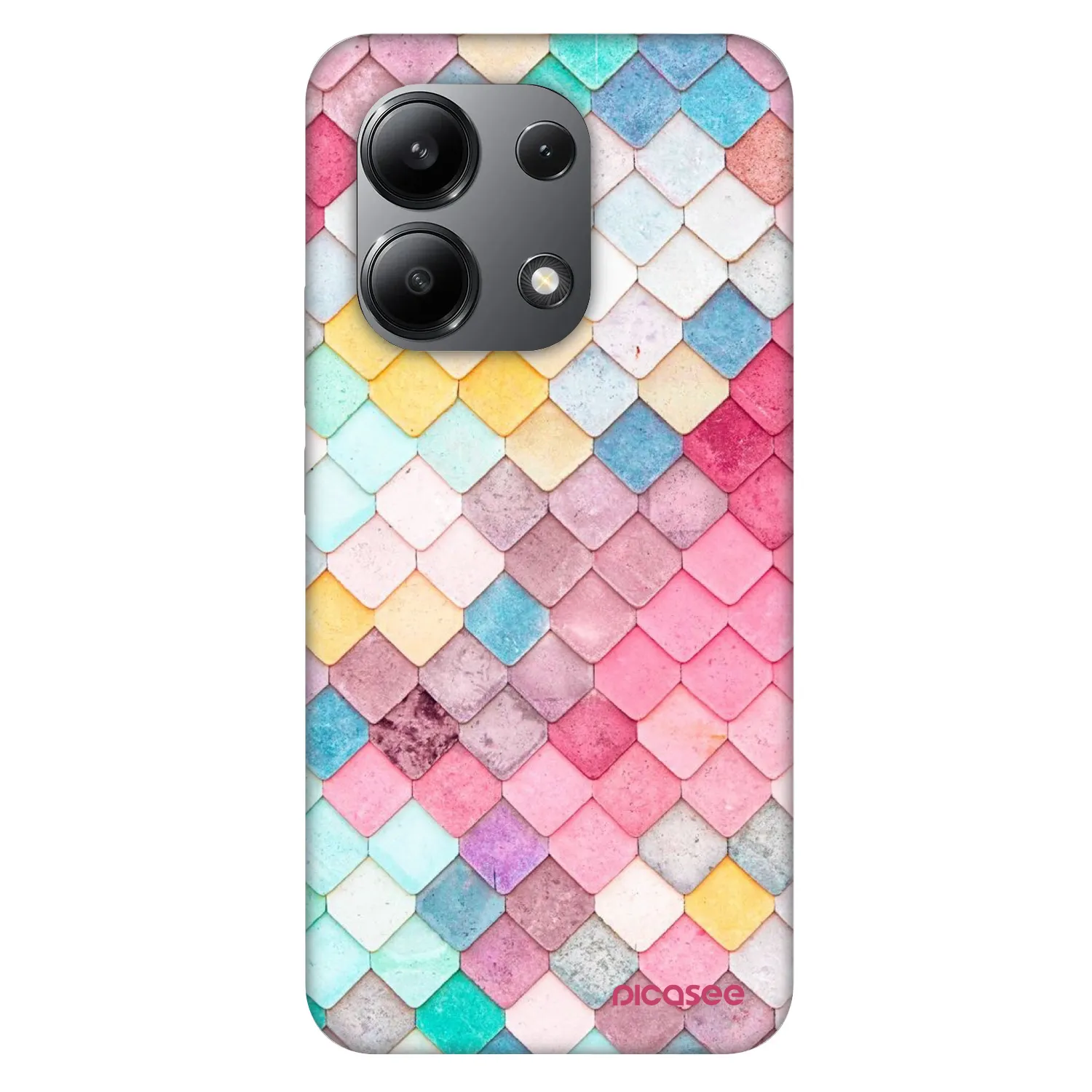 Picasee Fashion Case für Xiaomi Redmi Note 13 4G - Farbiges Dach