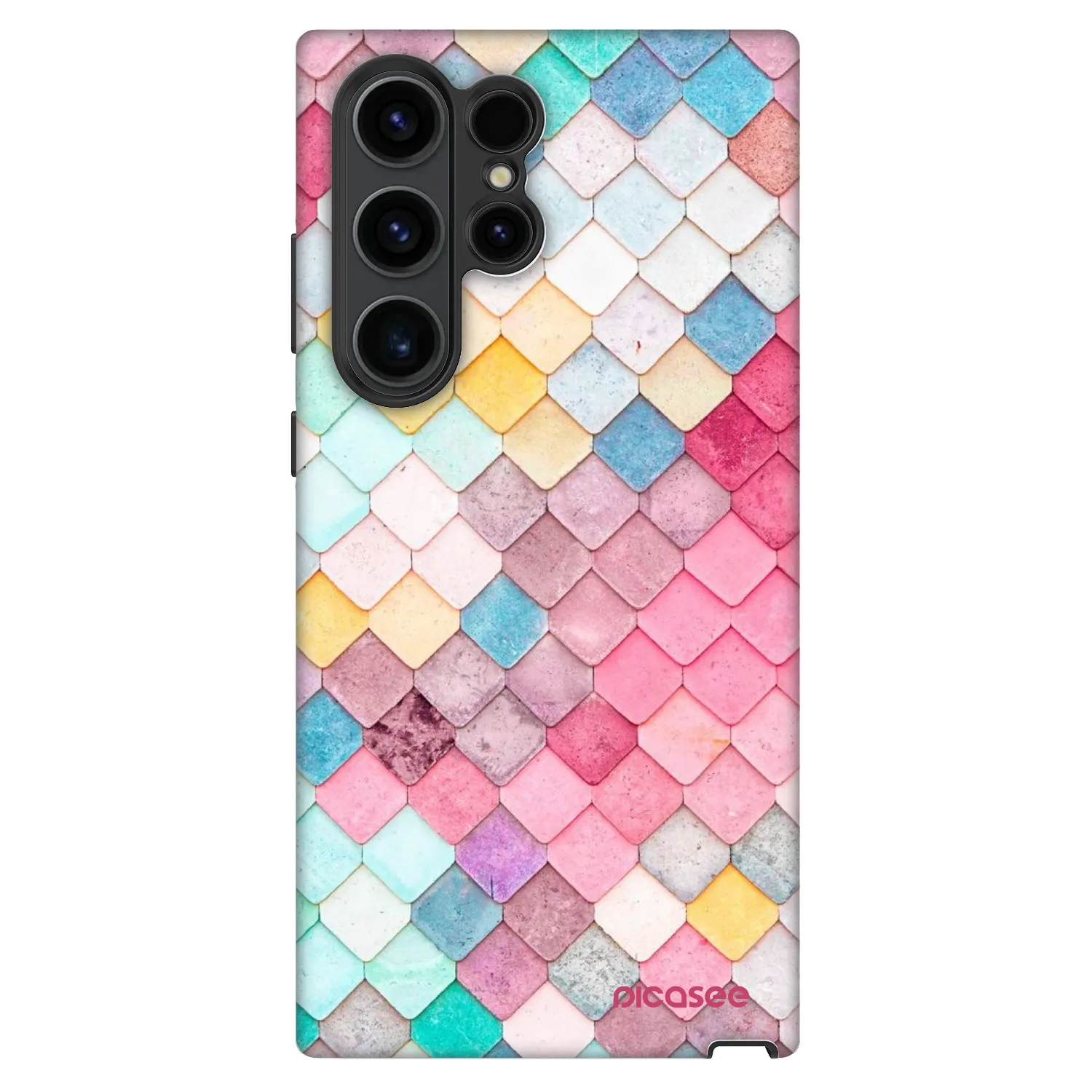 Picasee Fashion Case für Samsung Galaxy S23 Ultra 5G - Farbiges Dach