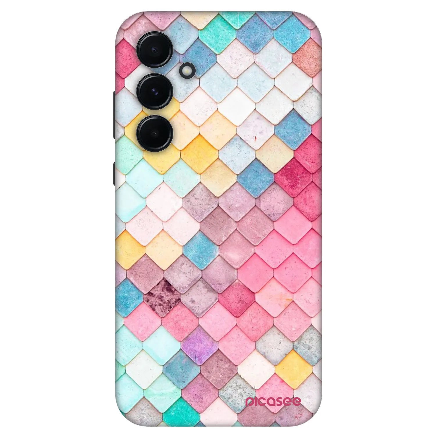 Picasee Fashion Case für Samsung Galaxy A55 5G A556B - Farbiges Dach