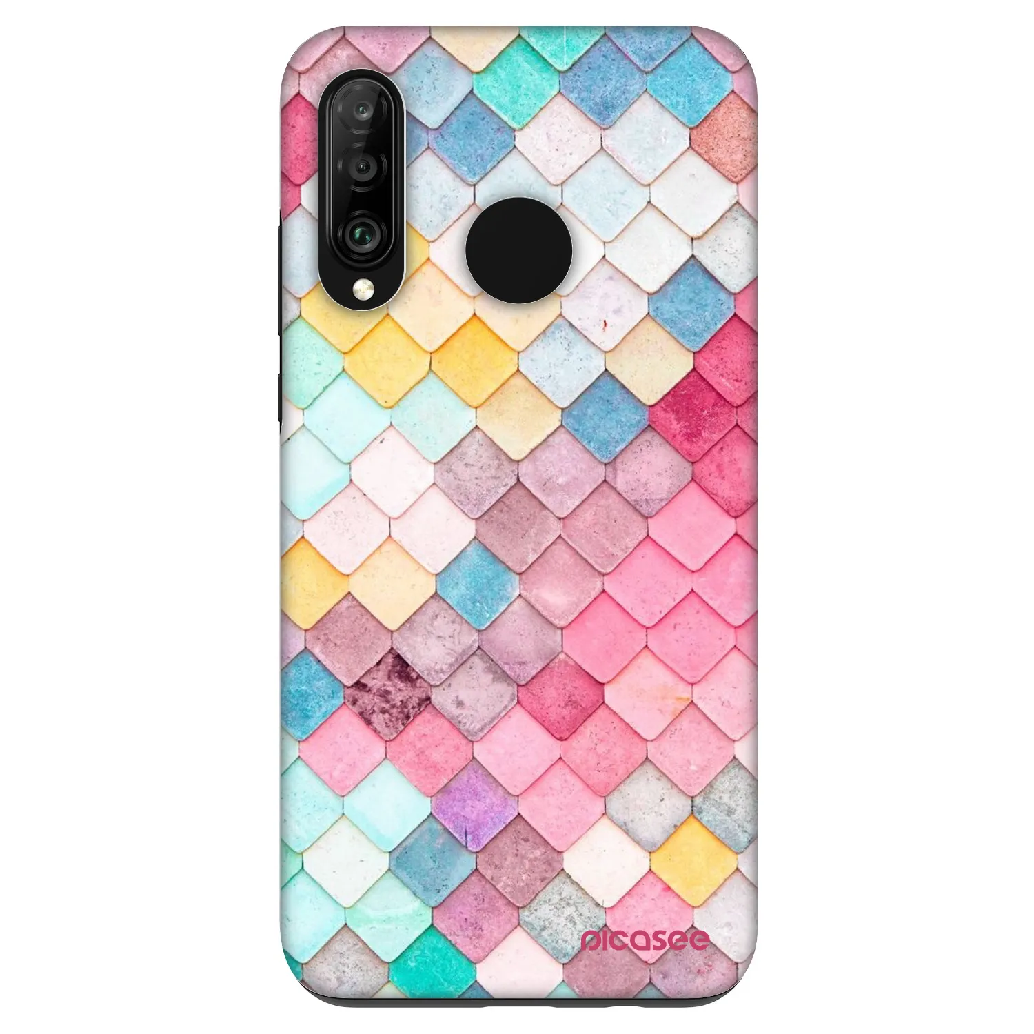 Picasee Fashion Case für Huawei P30 Lite - Farbiges Dach