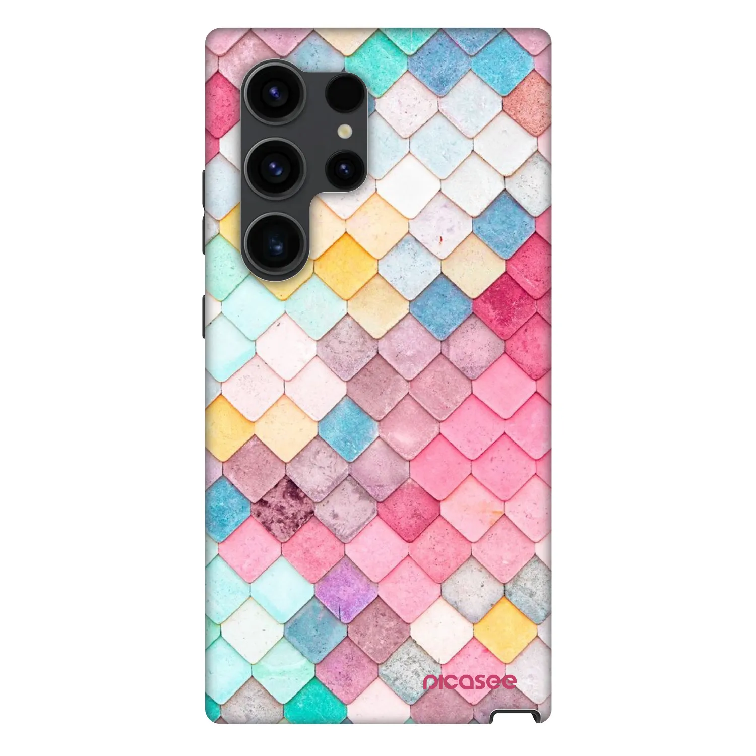 Picasee Fashion Case PowerShare pro Samsung Galaxy S24 Ultra S928B 5G - Farbiges Dach