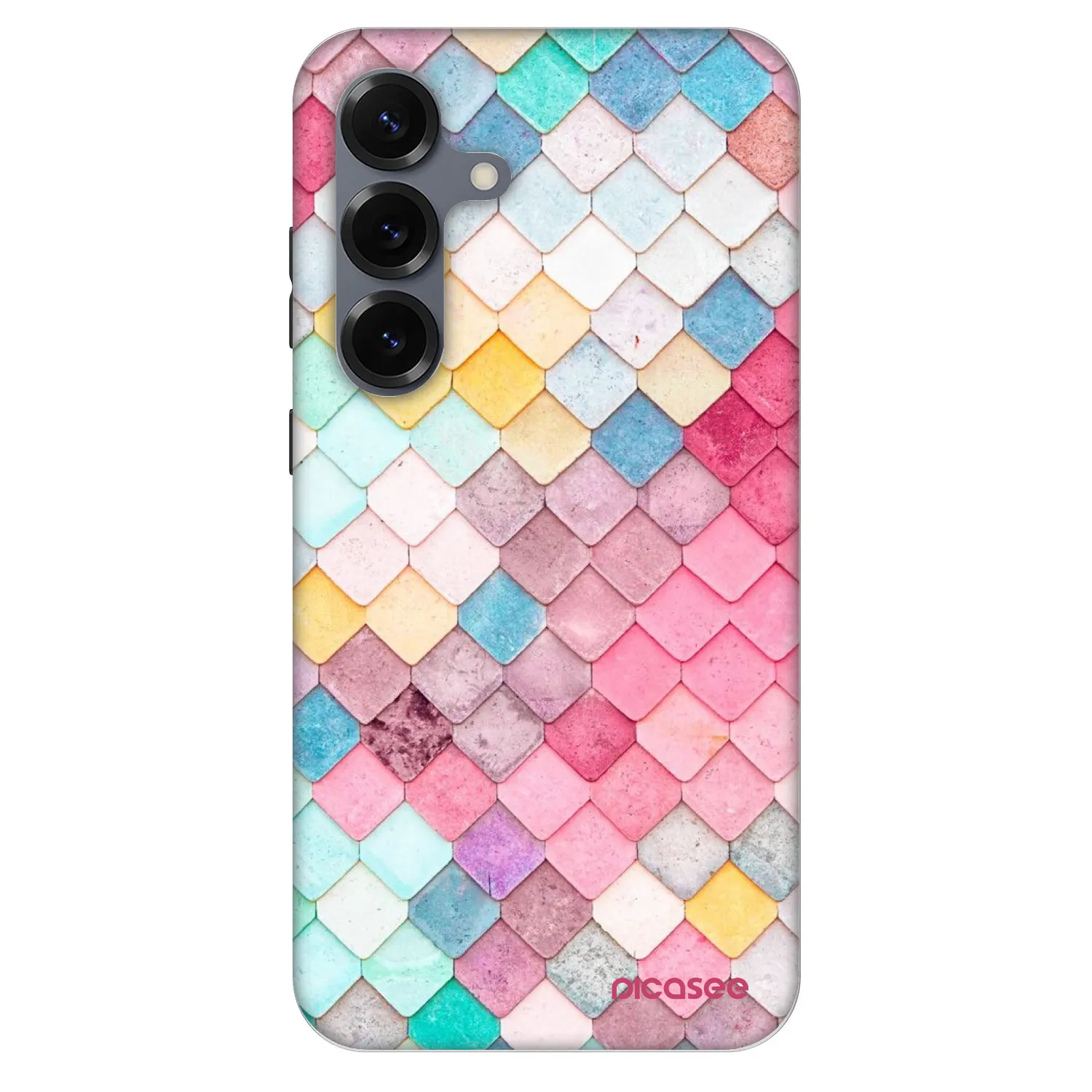 Picasee Fashion Case PowerShare pro Samsung Galaxy S25 5G - Farbiges Dach