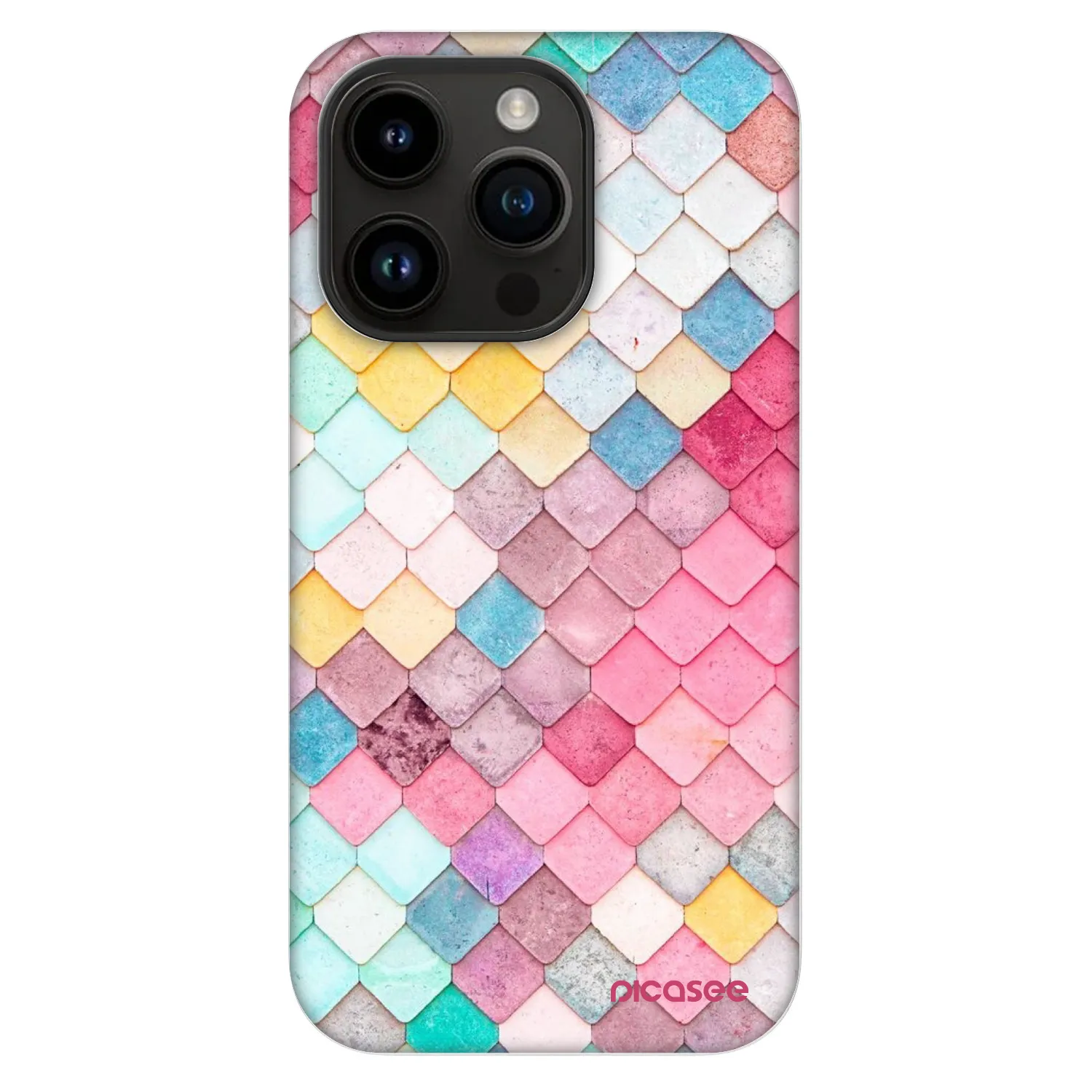 Picasee Fashion Case MagSafe für Apple iPhone 14 Pro - Farbiges Dach