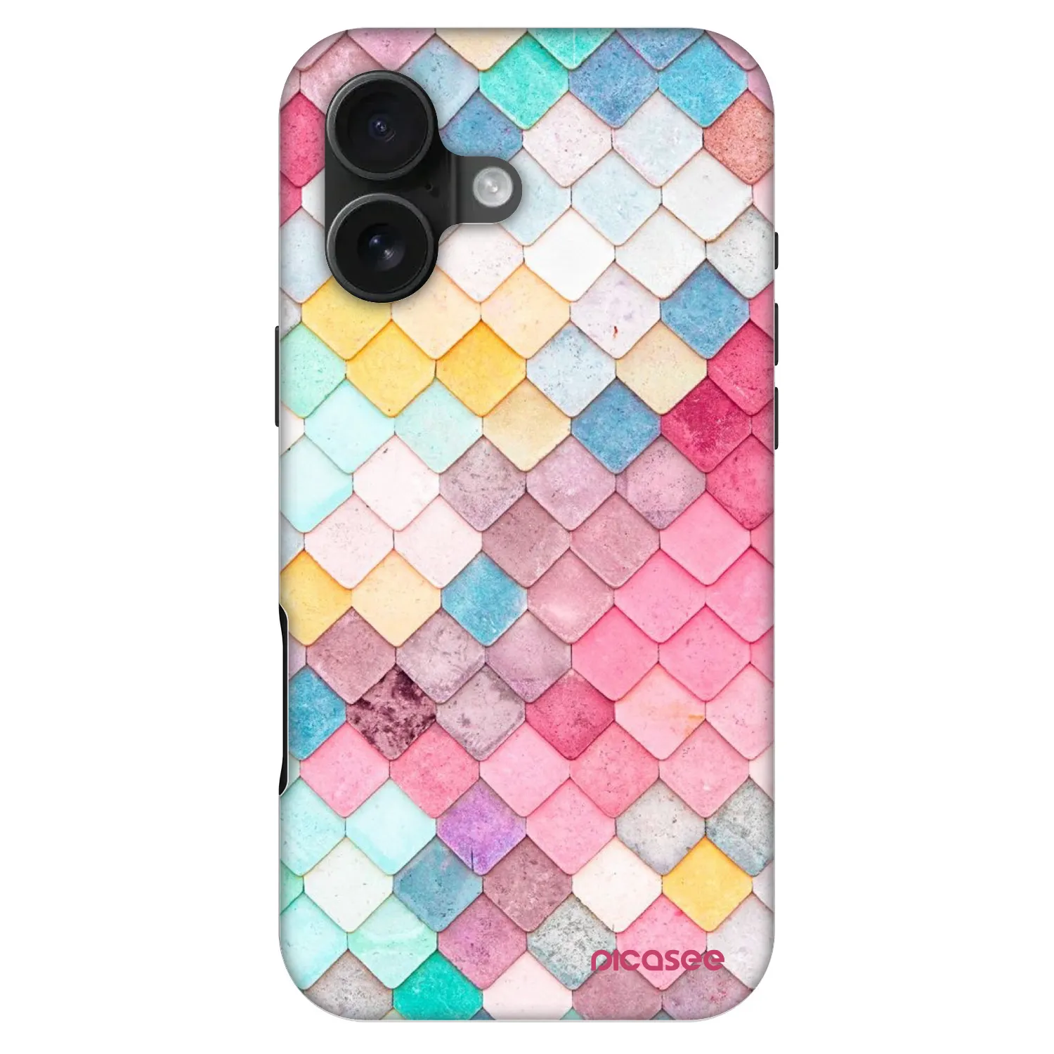 Picasee Fashion Case MagSafe für Apple iPhone 16 - Farbiges Dach