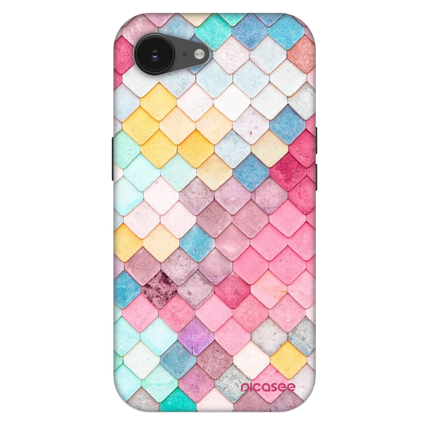 Picasee Fashion Case MagSafe für Apple iPhone 16e - Farbiges Dach