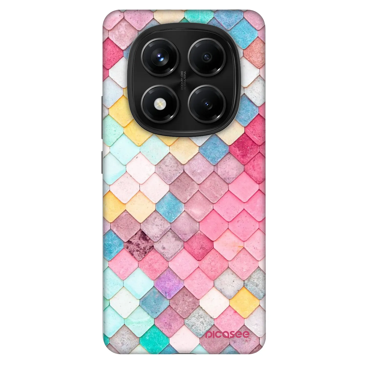 Picasee Fashion Case für Xiaomi Redmi Note 14 Pro 4G - Farbiges Dach