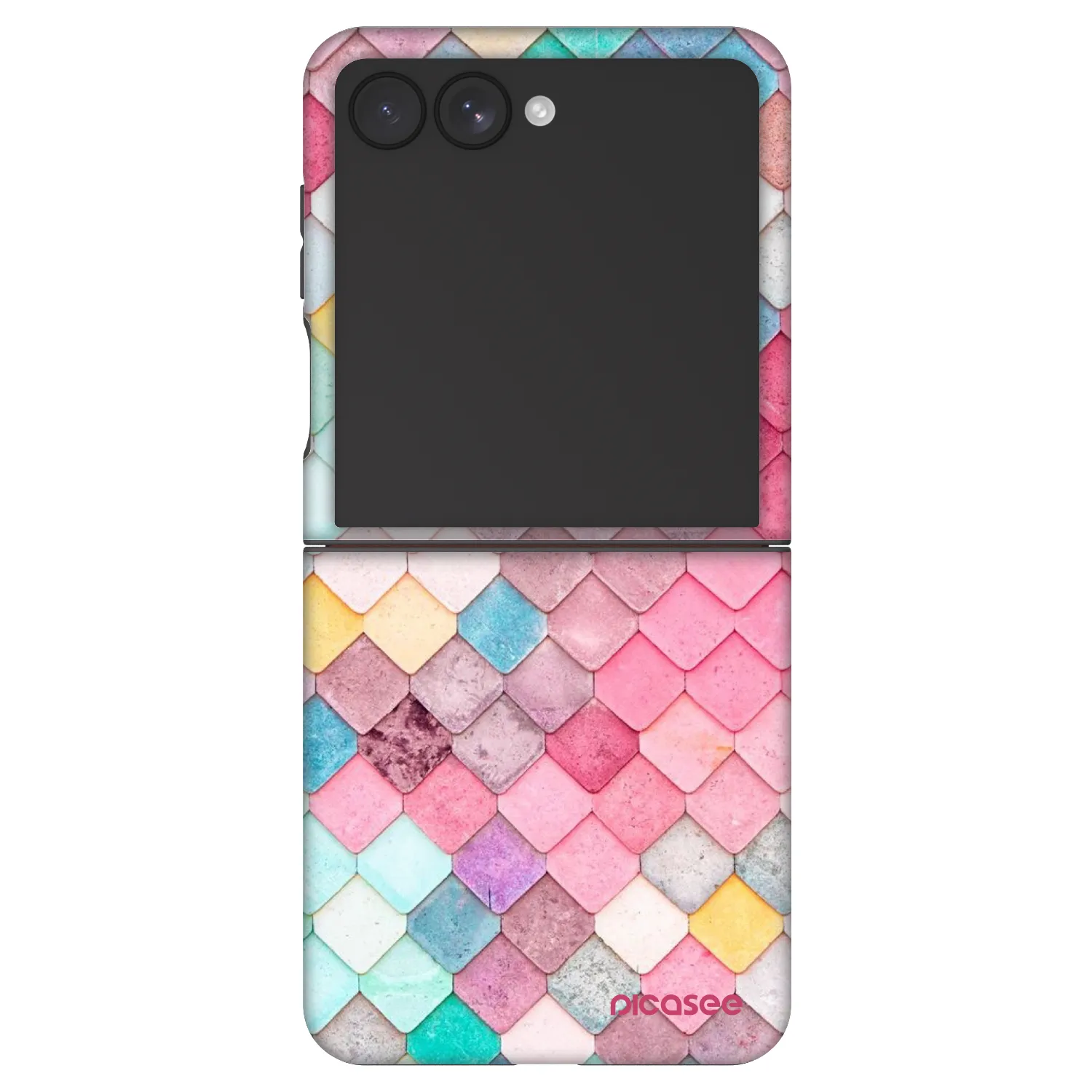 Picasee Fashion Case für Samsung Galaxy Z Flip7 5G - Farbiges Dach