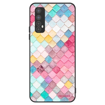 Hülle für Realme 7 - Farbiges Dach