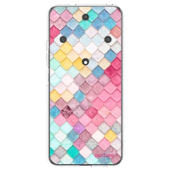 Picasee Honor Magic5 Lite 5G Hülle - Transparentes Silikon - Farbiges Dach