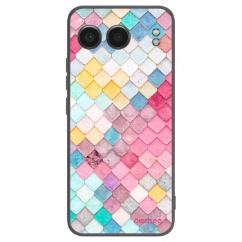 Picasee OnePlus Nord 4 Hülle - Schwarzes Silikon - Farbiges Dach