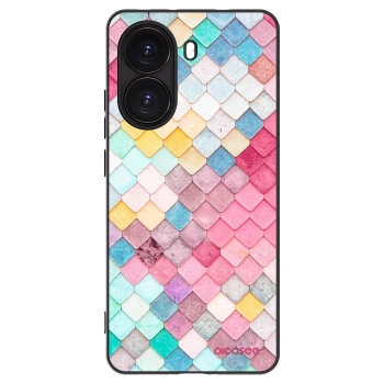 Picasee Xiaomi Poco X7 Pro 5G Hülle - Schwarzes Silikon - Farbiges Dach