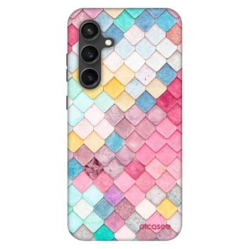 Hülle für Samsung Galaxy S24 FE S721B - Farbiges Dach