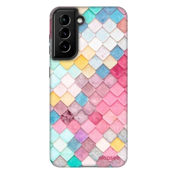 Hülle für Samsung Galaxy S21 5G G991B - Farbiges Dach