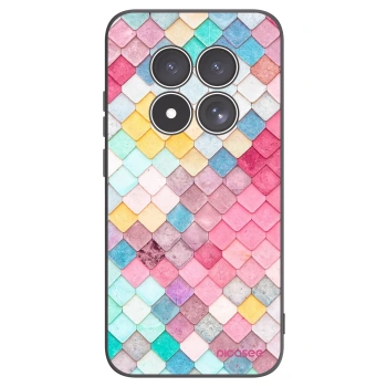 Picasee Xiaomi Redmi Note 15 Pro 4G Hülle - Schwarzes Silikon - Farbiges Dach