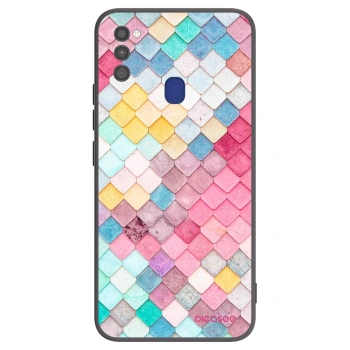 Hülle für Samsung Galaxy M21 M215F - Farbiges Dach