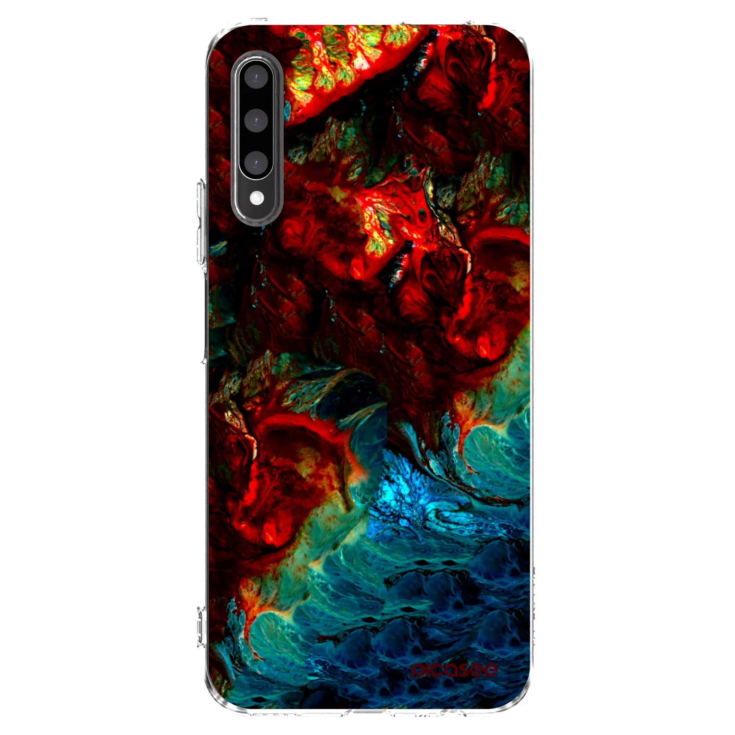 Picasee Honor 9X Pro Hülle - Transparentes Silikon - Universe