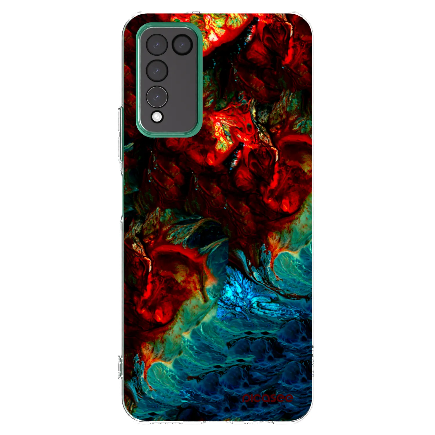 Picasee Honor 10X Lite Hülle - Transparentes Silikon - Universe
