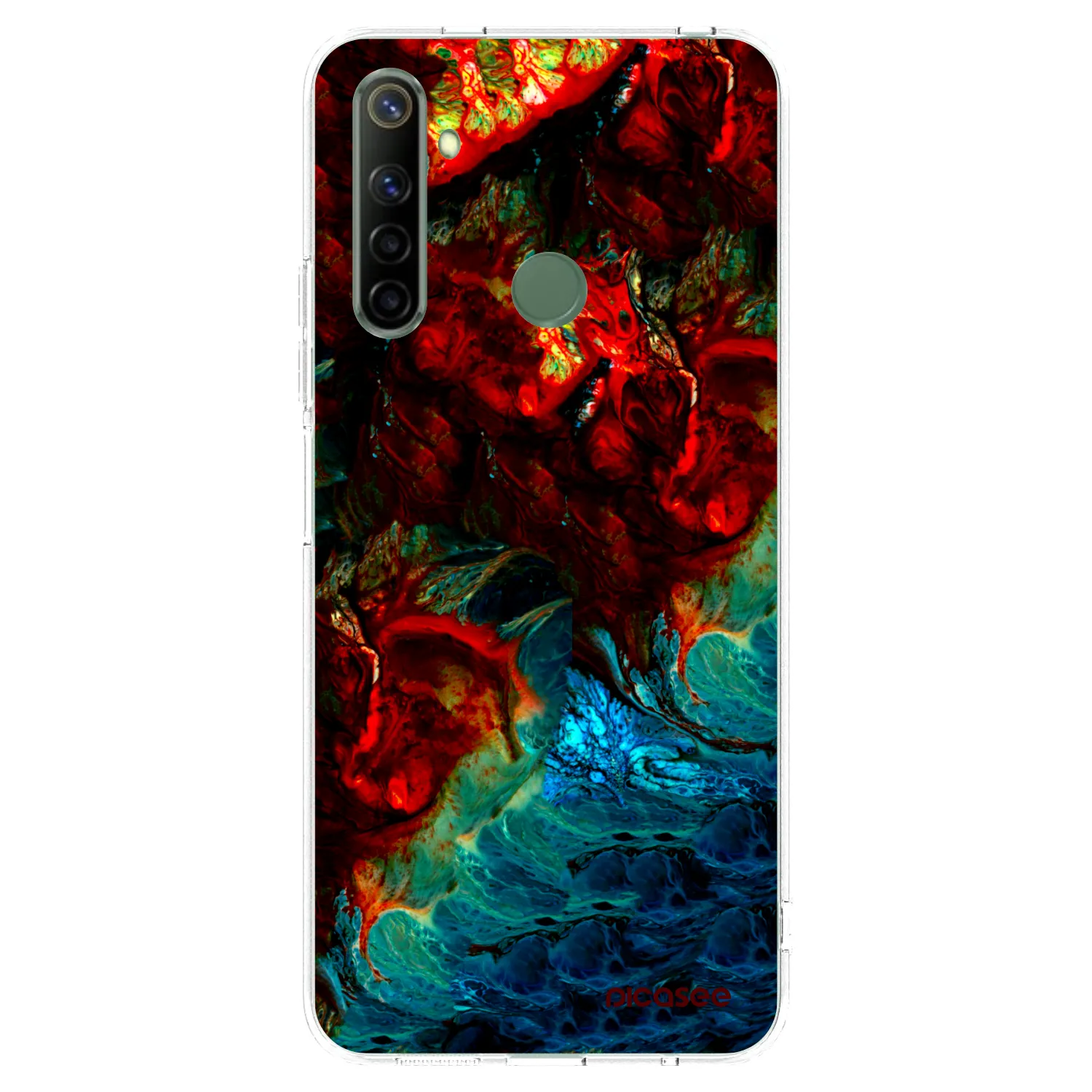 Picasee Realme 6i Hülle - Transparentes Silikon - Universe
