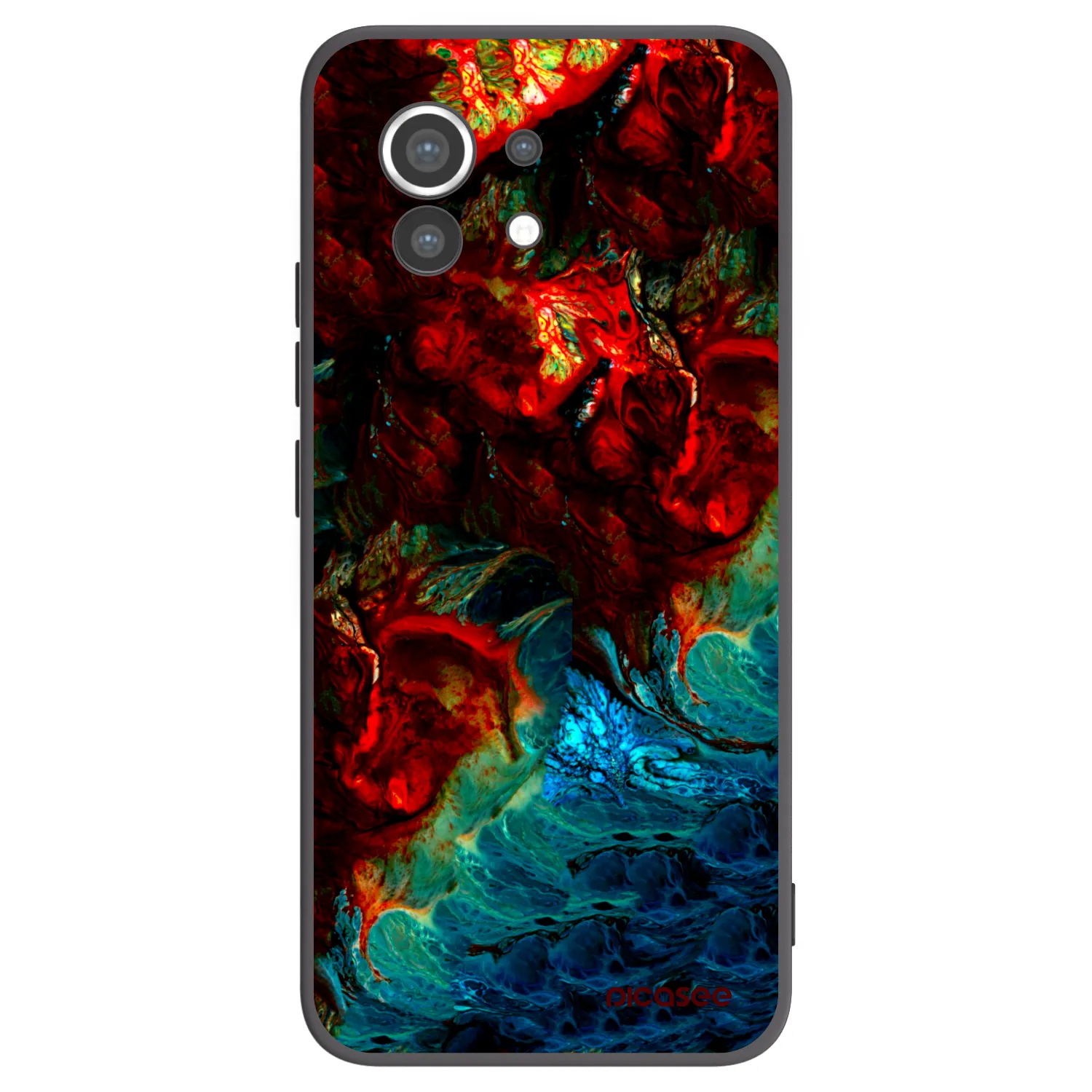 Picasee Xiaomi Mi 11 Hülle - Schwarzes Silikon - Universe