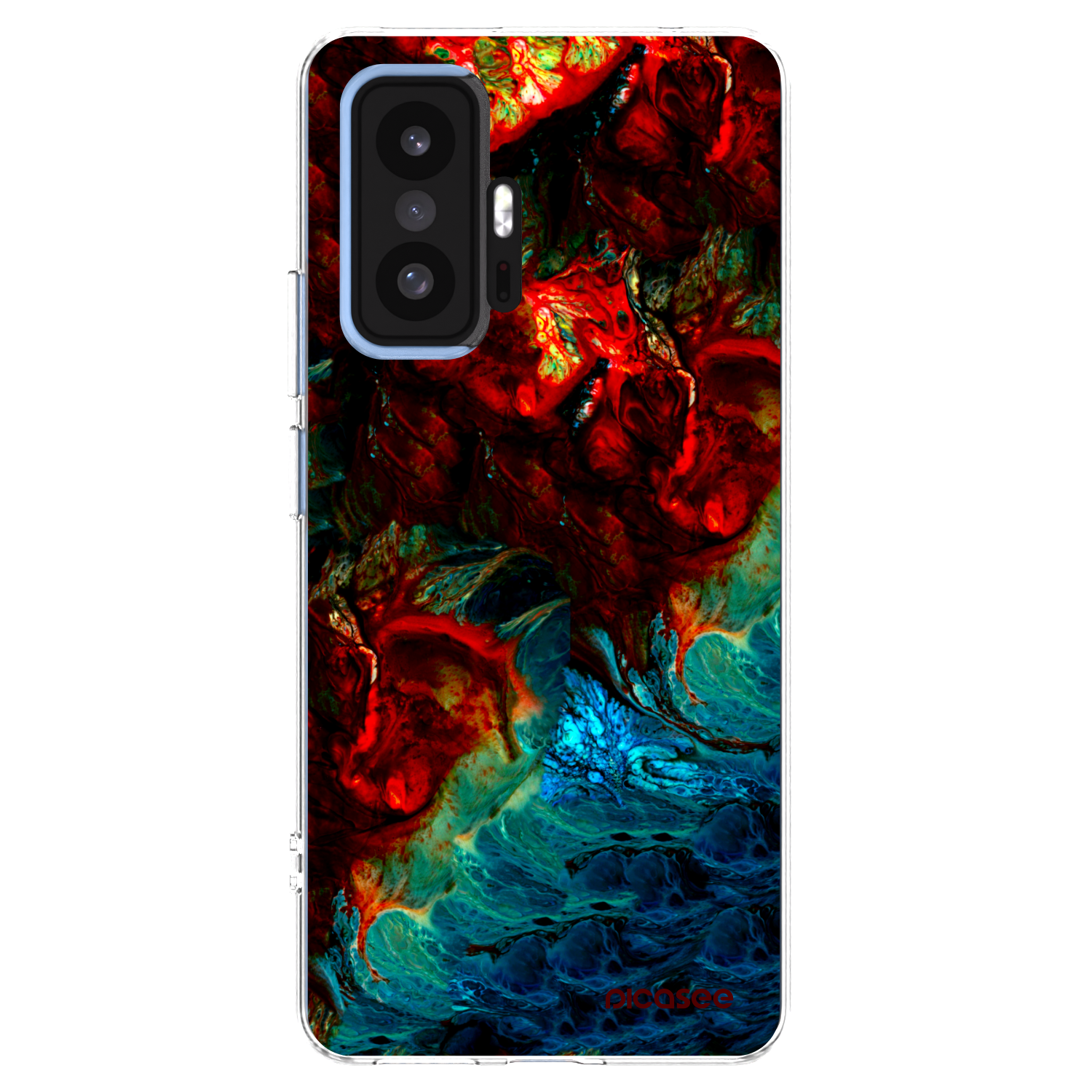 Picasee Xiaomi 11T Pro Hülle - Transparentes Silikon - Universe