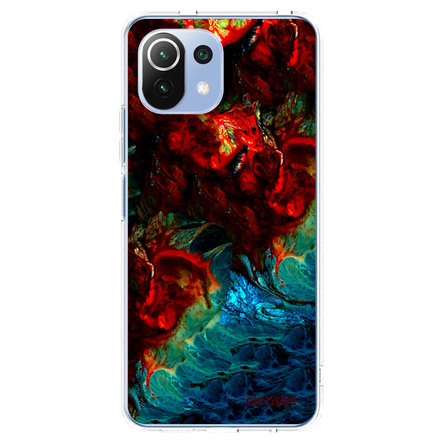 Picasee Xiaomi 11 Lite 5G NE Hülle - Transparentes Silikon - Universe