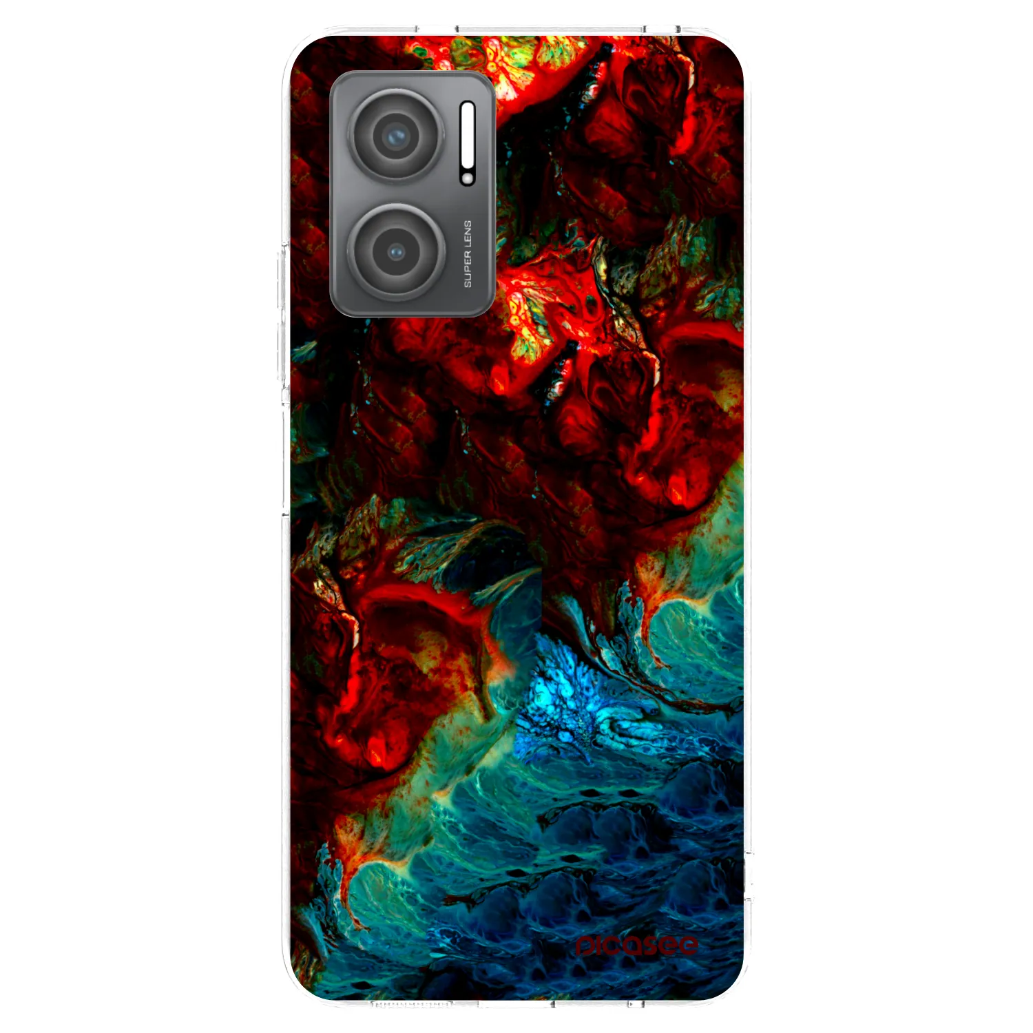 Picasee Xiaomi Redmi 10 5G Hülle - Transparentes Silikon - Universe