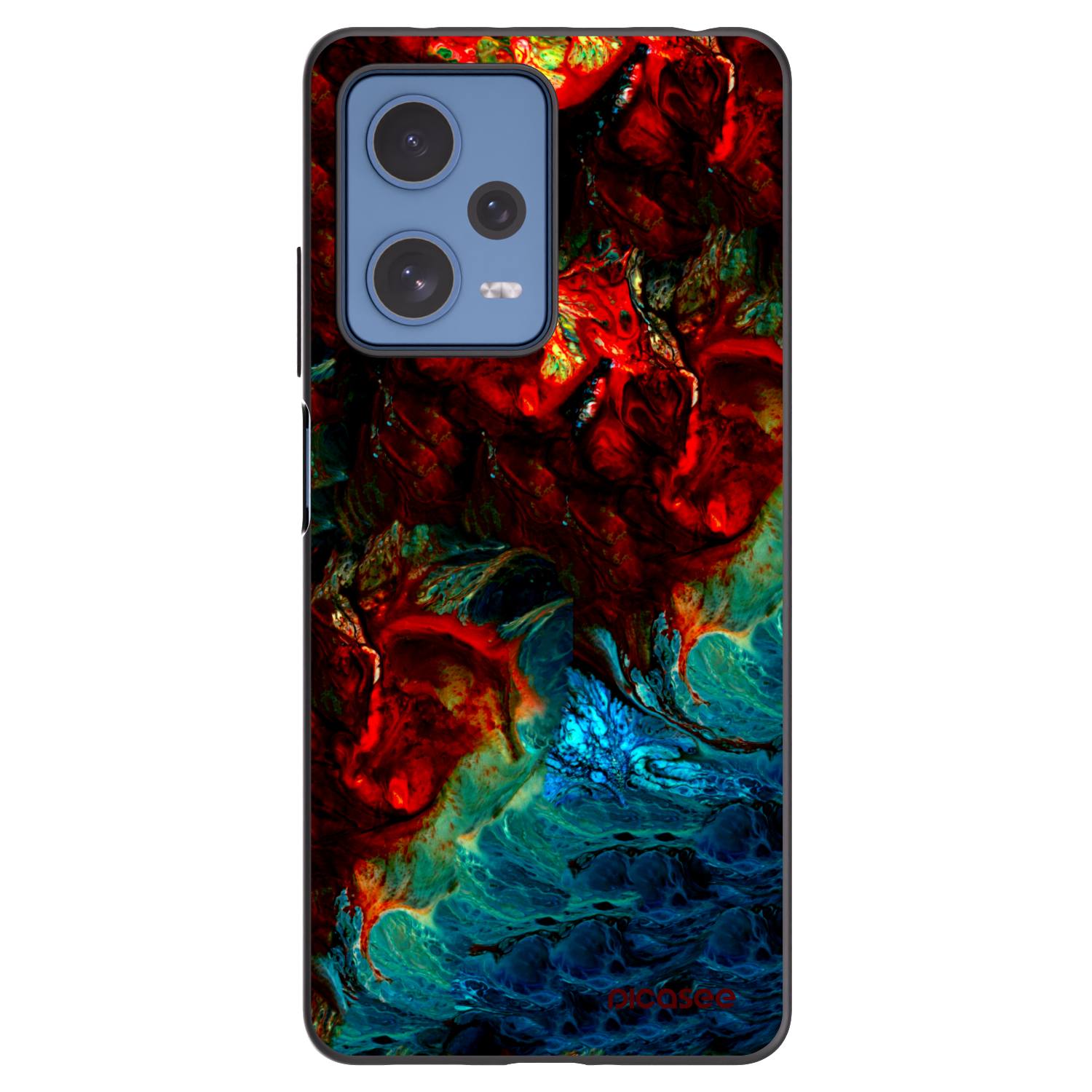 Picasee Xiaomi Redmi Note 12 Pro 5G Hülle - Schwarzes Silikon - Universe