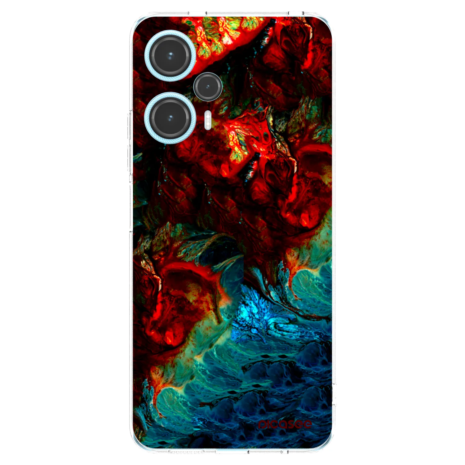 Picasee Xiaomi Poco F5 Hülle - Transparentes Silikon - Universe