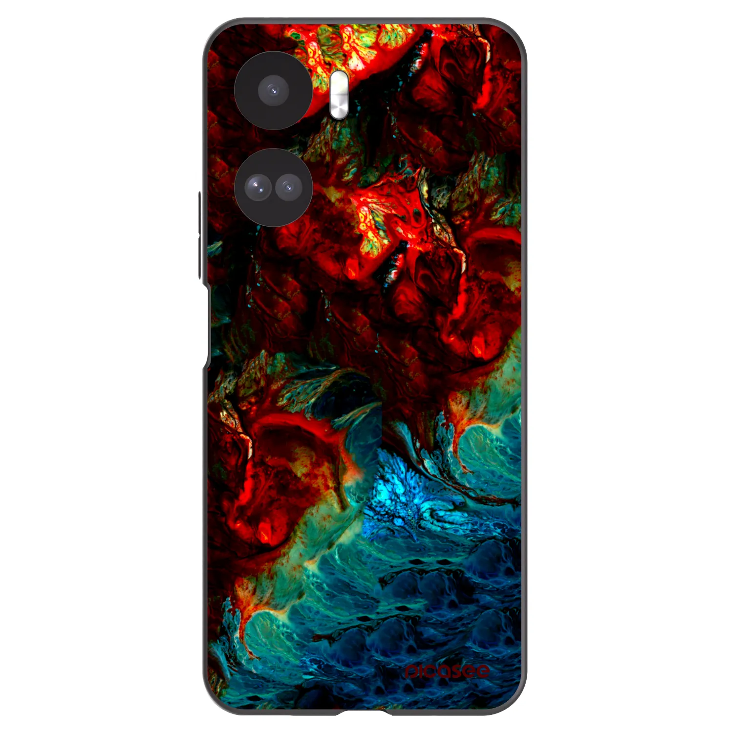 Picasee Honor 90 Lite 5G Hülle - Schwarzes Silikon - Universe