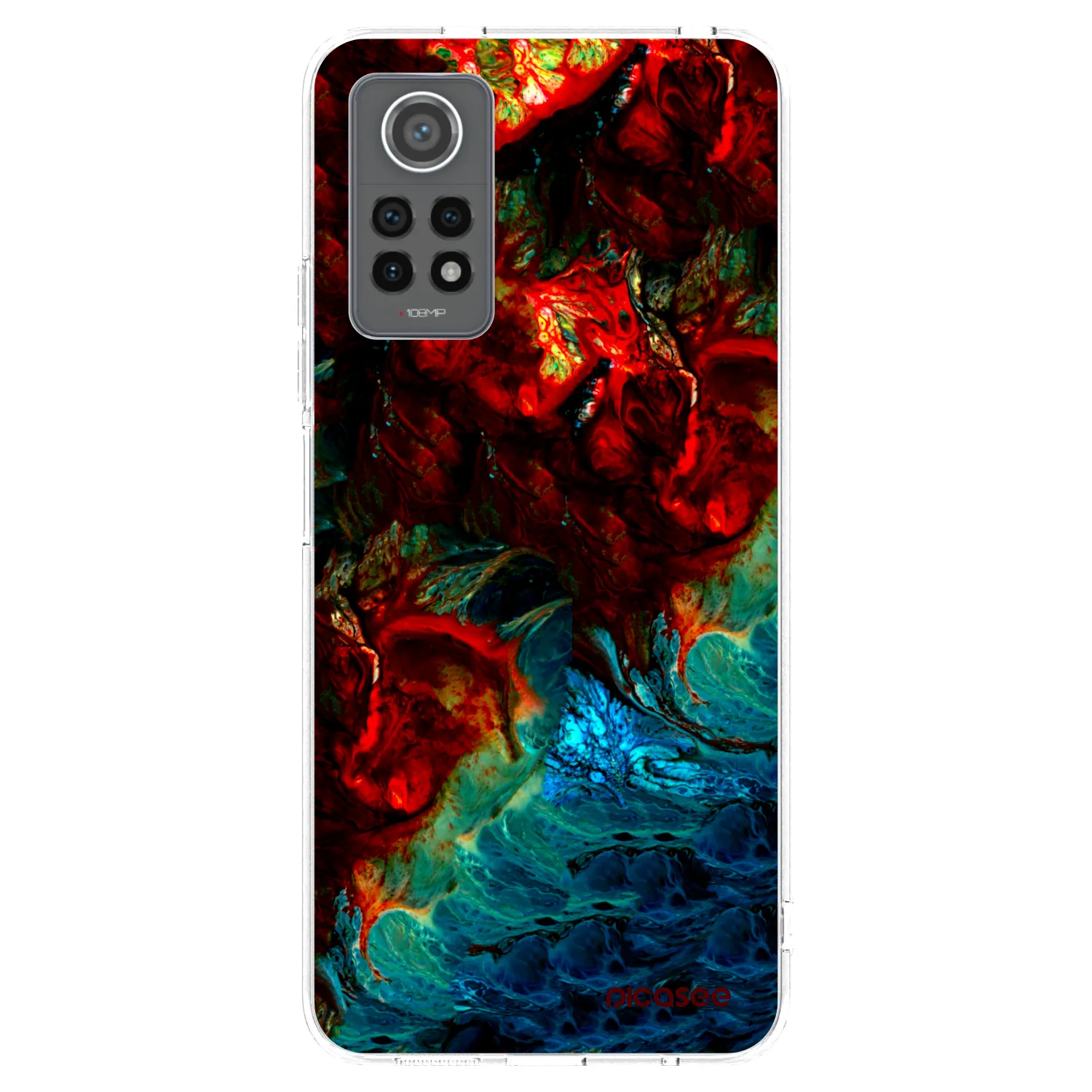 Picasee Xiaomi Redmi Note 12 Pro 4G Hülle - Transparentes Silikon - Universe