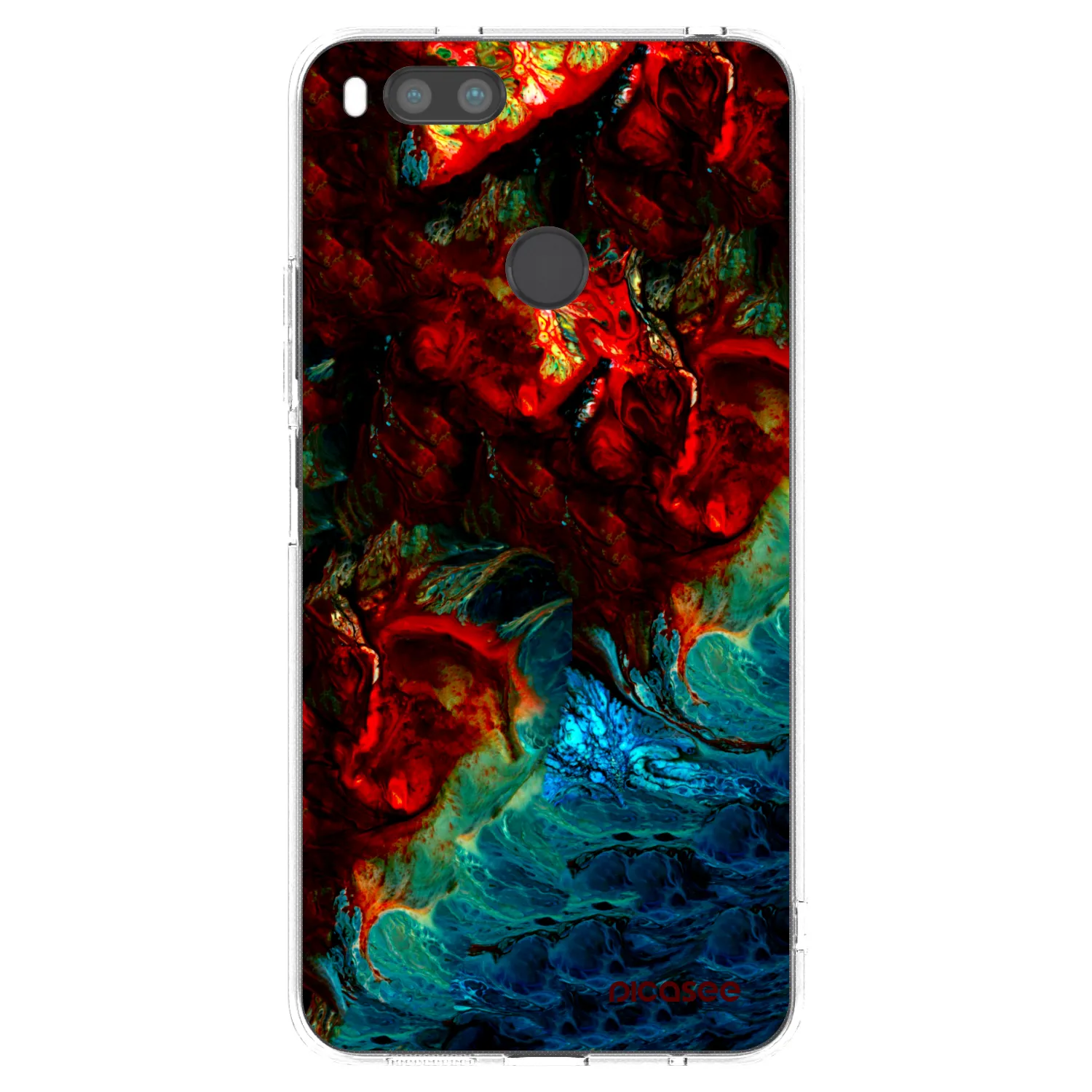 Picasee Xiaomi Mi A1 Global Hülle - Transparentes Silikon - Universe