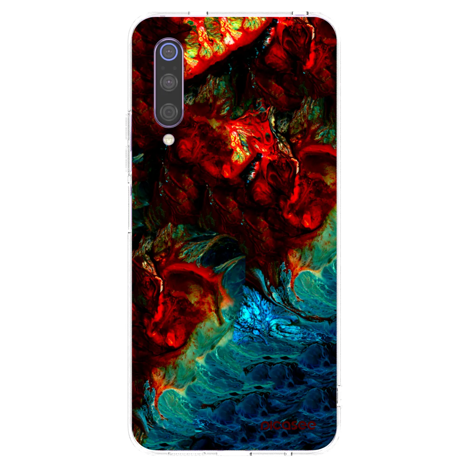 Picasee Xiaomi Mi 9 Hülle - Transparentes Silikon - Universe