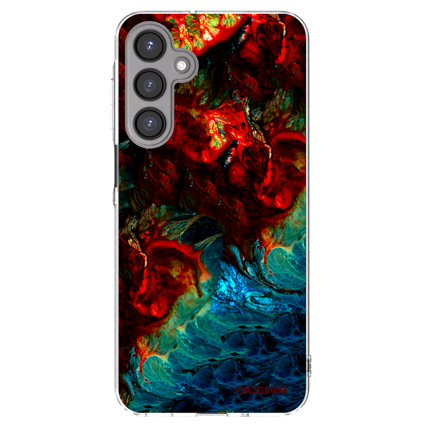 Picasee Samsung Galaxy A16 5G Hülle - Transparentes Silikon - Universe