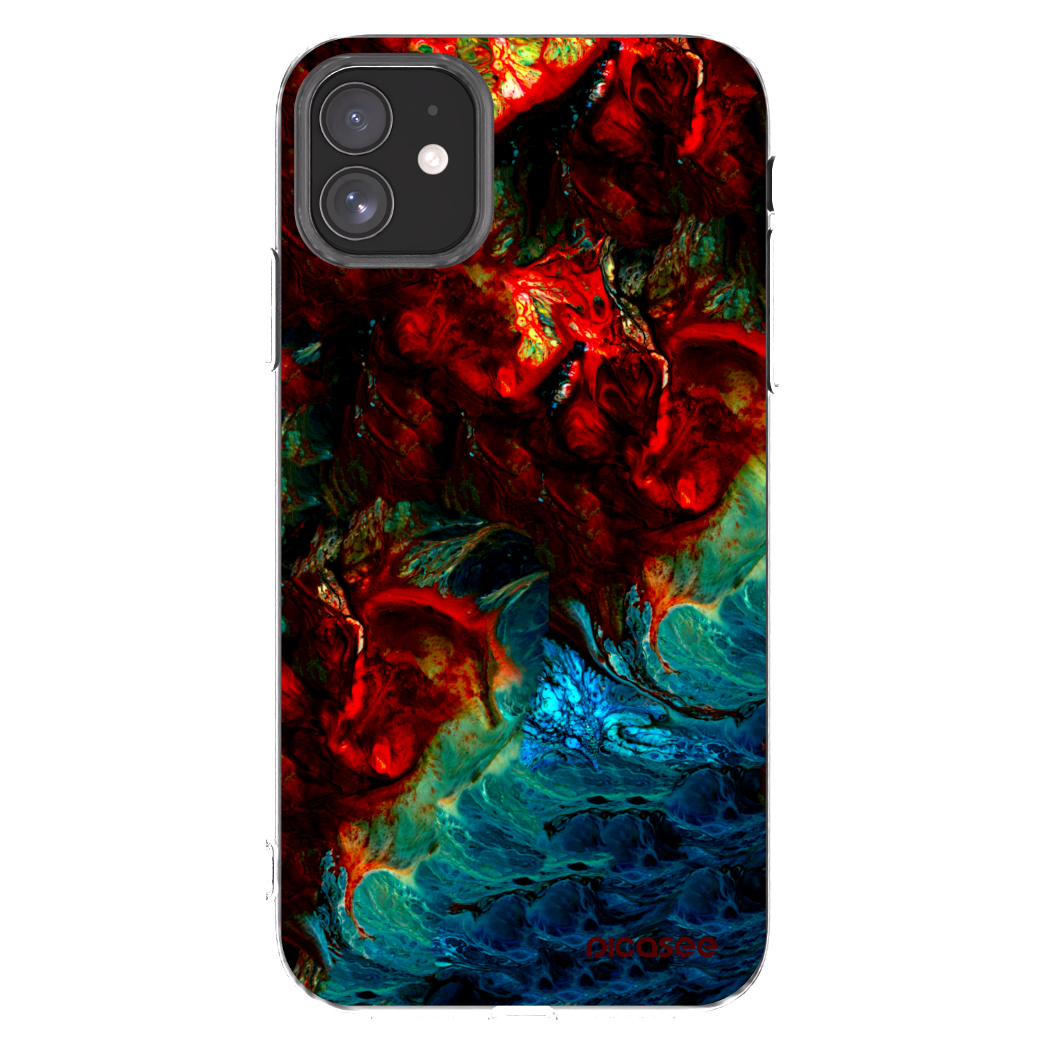 Picasee Apple iPhone 11 Hülle - Transparentes Silikon - Universe