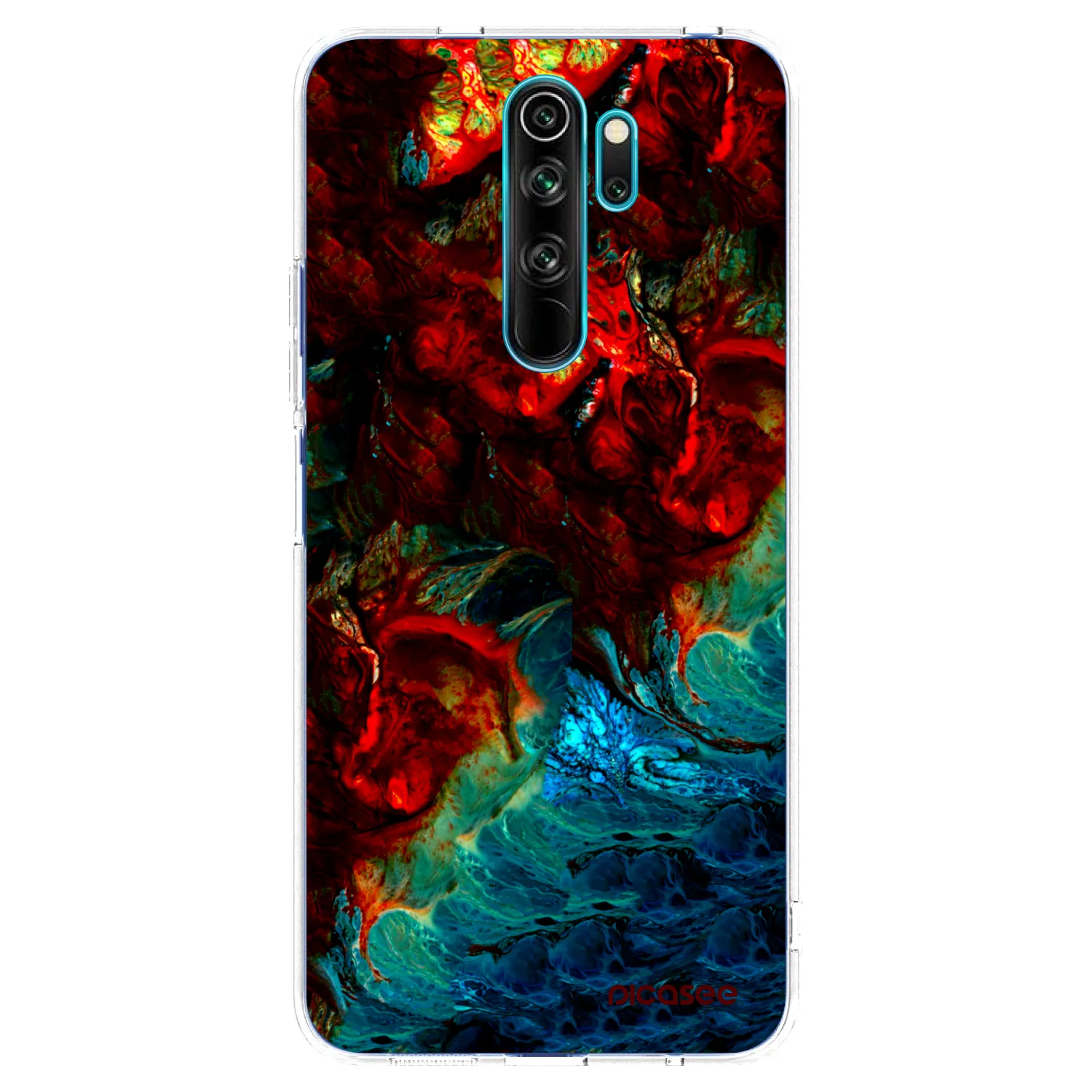 Picasee Xiaomi Redmi Note 8 Pro Hülle - Transparentes Silikon - Universe