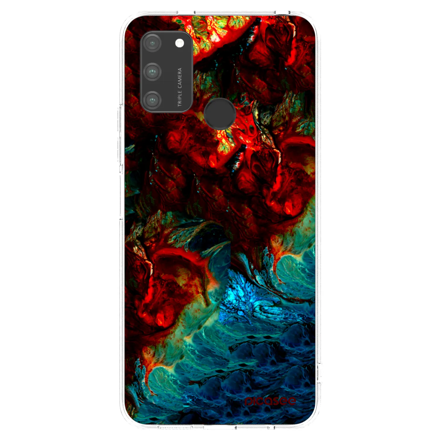 Picasee Honor 9A Hülle - Transparentes Silikon - Universe