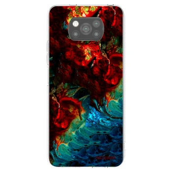Picasee Xiaomi Poco X3 Hülle - Schwarzes Silikon - Universe
