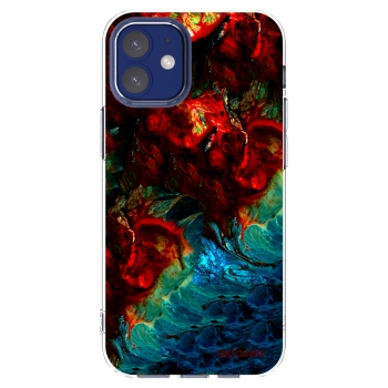 Picasee Apple iPhone 12 mini Hülle - Transparentes Silikon - Universe