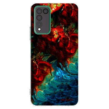 Picasee Honor 10X Lite Hülle - Transparentes Silikon - Universe