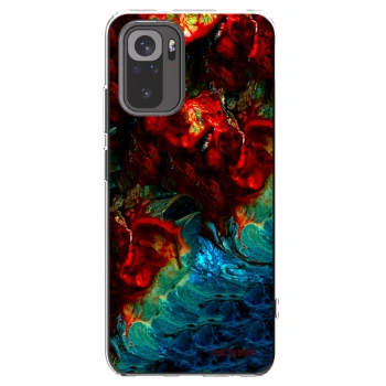 Picasee Xiaomi Redmi Note 10S Hülle - Transparentes Silikon - Universe