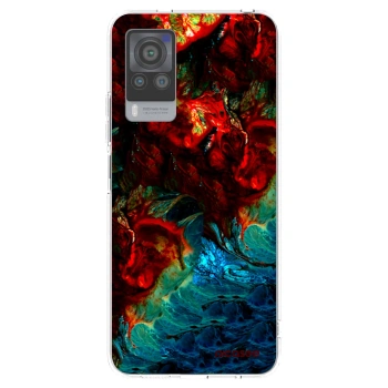 Picasee Vivo X60 Pro 5G Hülle - Transparentes Silikon - Universe