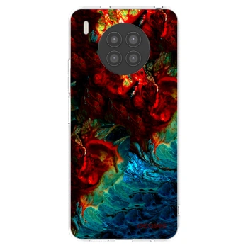Picasee Huawei Nova 8i Hülle - Transparentes Silikon - Universe