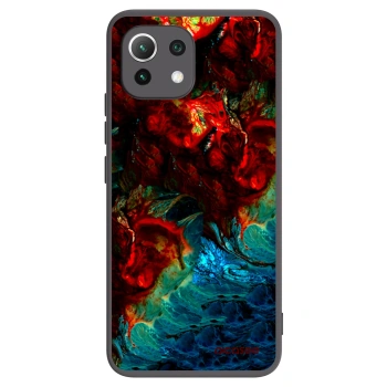 Picasee Xiaomi 11 Lite 5G NE Hülle - Schwarzes Silikon - Universe