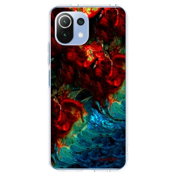 Picasee Xiaomi 11 Lite 5G NE Hülle - Transparentes Silikon - Universe