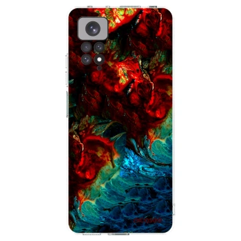Picasee Xiaomi Redmi Note 11 Hülle - Transparentes Silikon - Universe