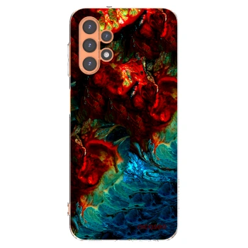 Picasee Samsung Galaxy A13 4G A135 Hülle - Transparentes Silikon - Universe