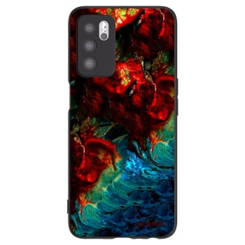 Picasee OPPO A16s Hülle - Schwarzes Silikon - Universe