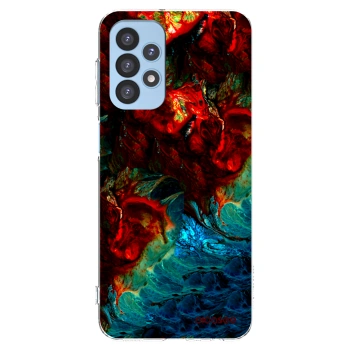 Picasee Samsung Galaxy A23 A235F 4G Hülle - Transparentes Silikon - Universe